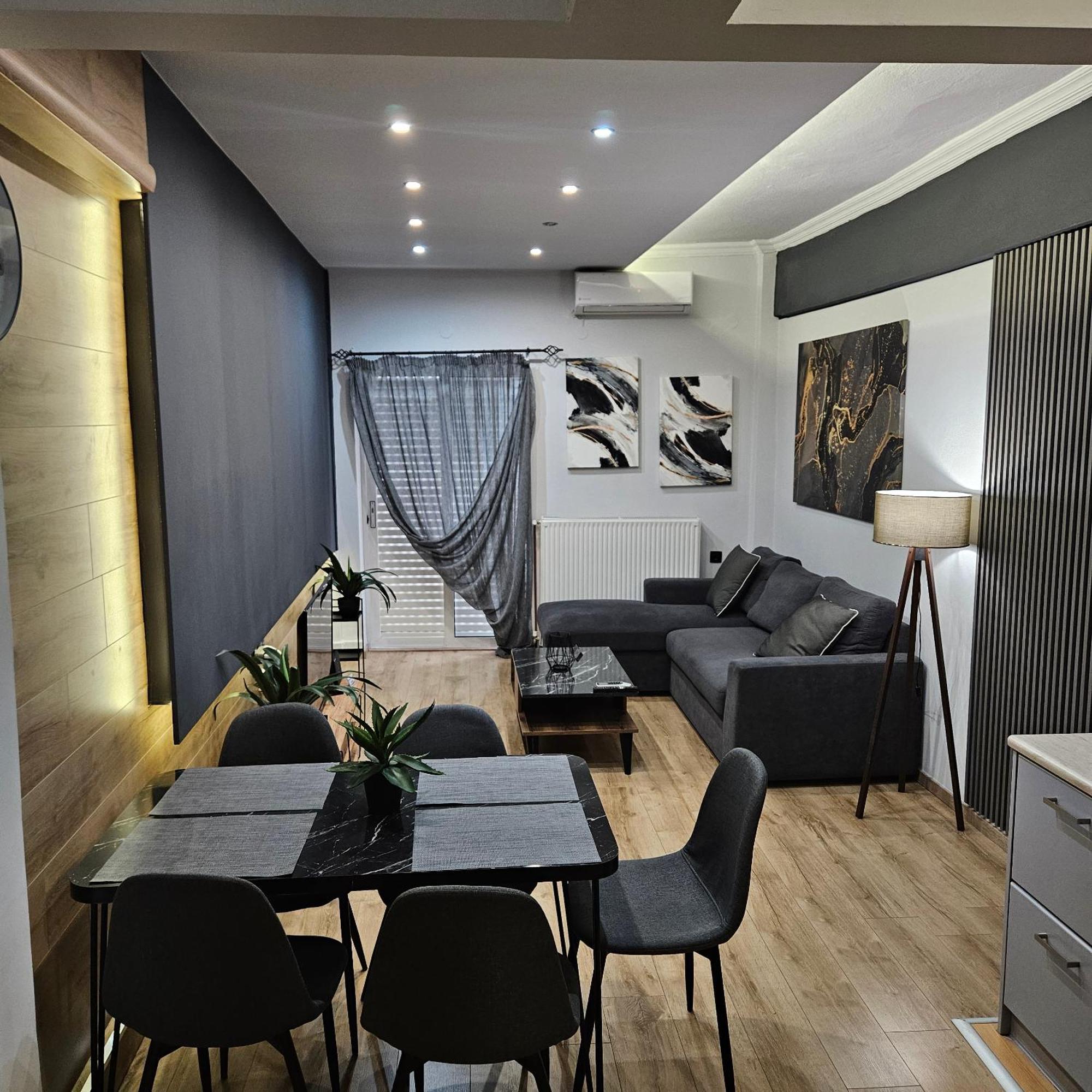 Central 3 Modern Apartment With Free Parking Серрес Екстер'єр фото