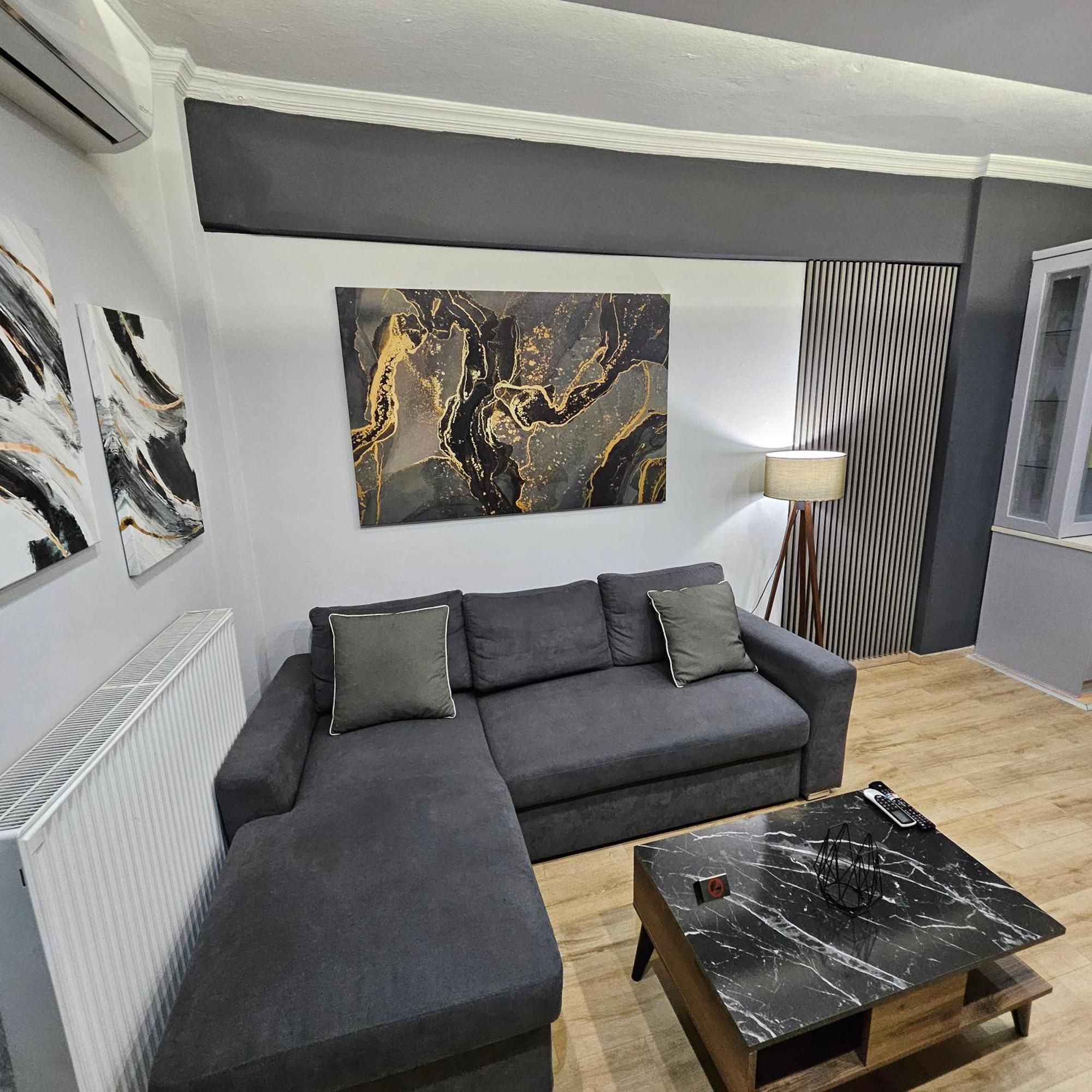 Central 3 Modern Apartment With Free Parking Серрес Екстер'єр фото
