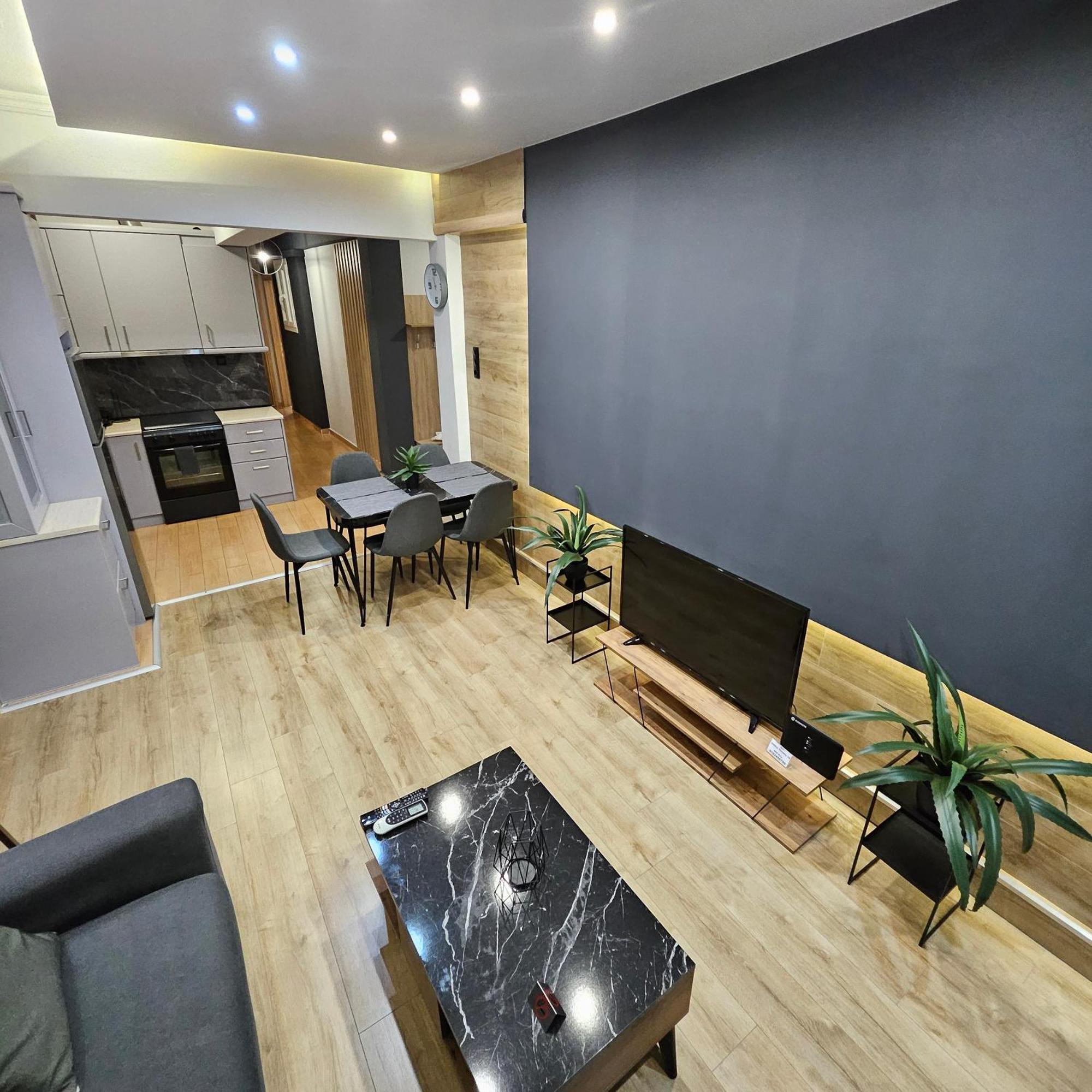 Central 3 Modern Apartment With Free Parking Серрес Екстер'єр фото