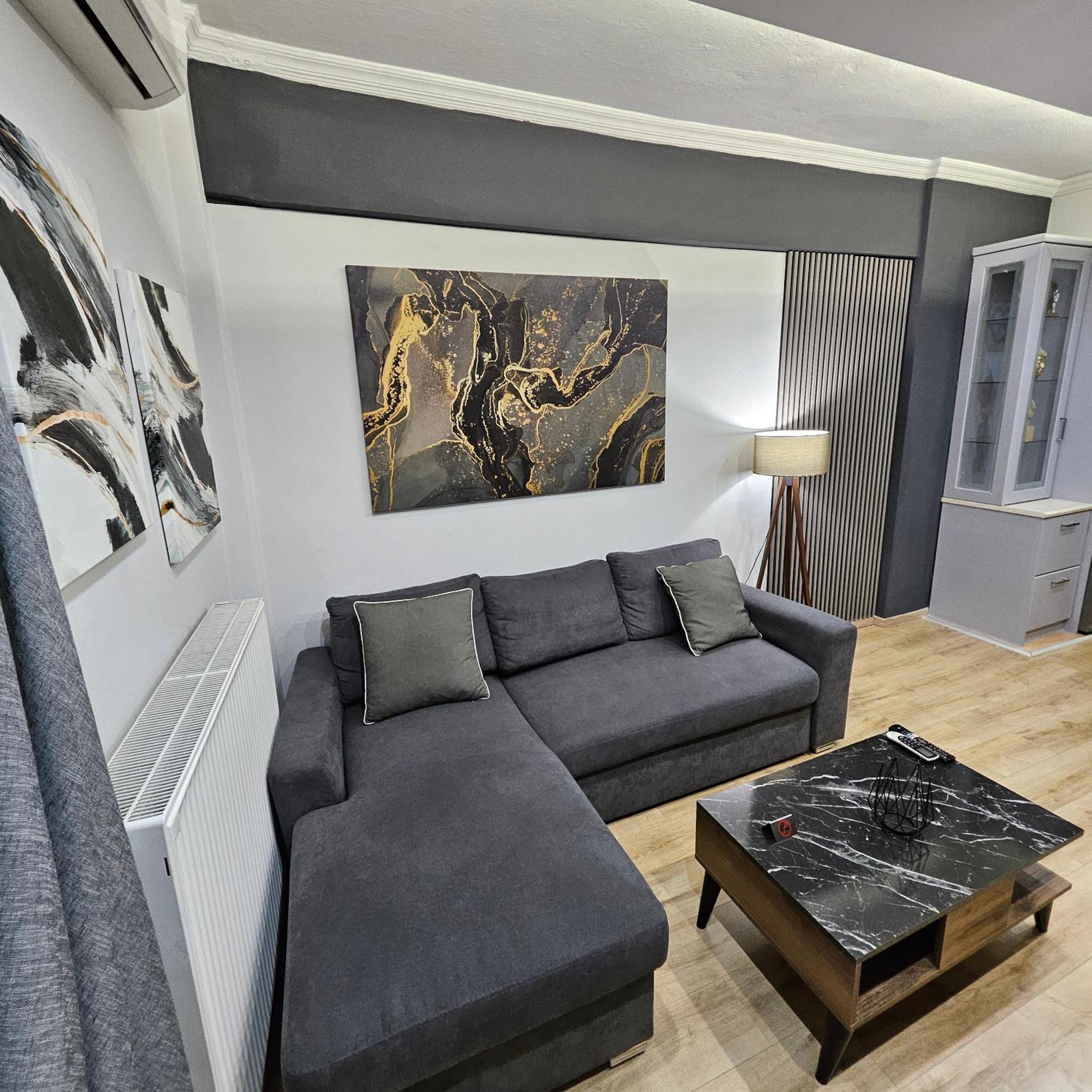 Central 3 Modern Apartment With Free Parking Серрес Екстер'єр фото