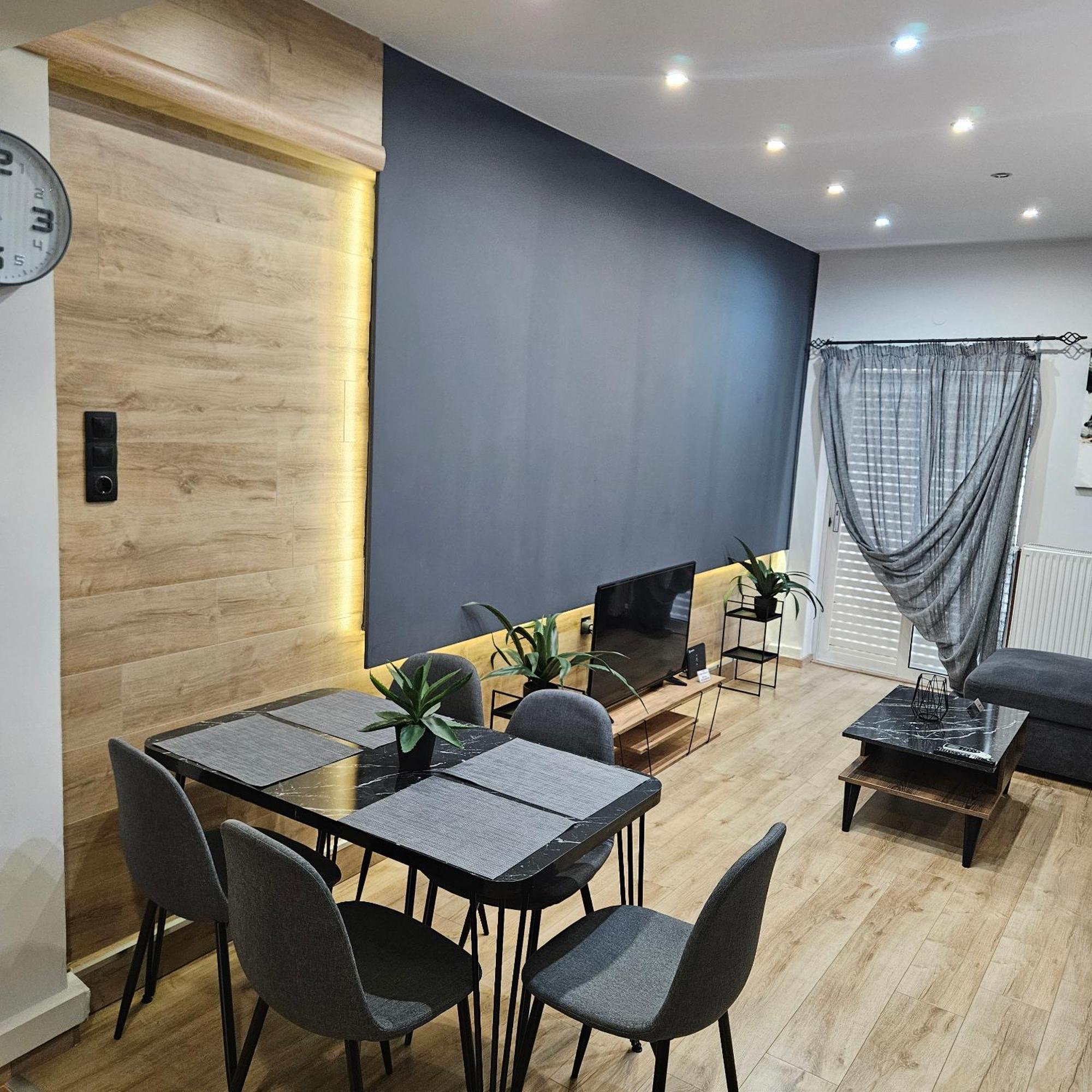 Central 3 Modern Apartment With Free Parking Серрес Екстер'єр фото