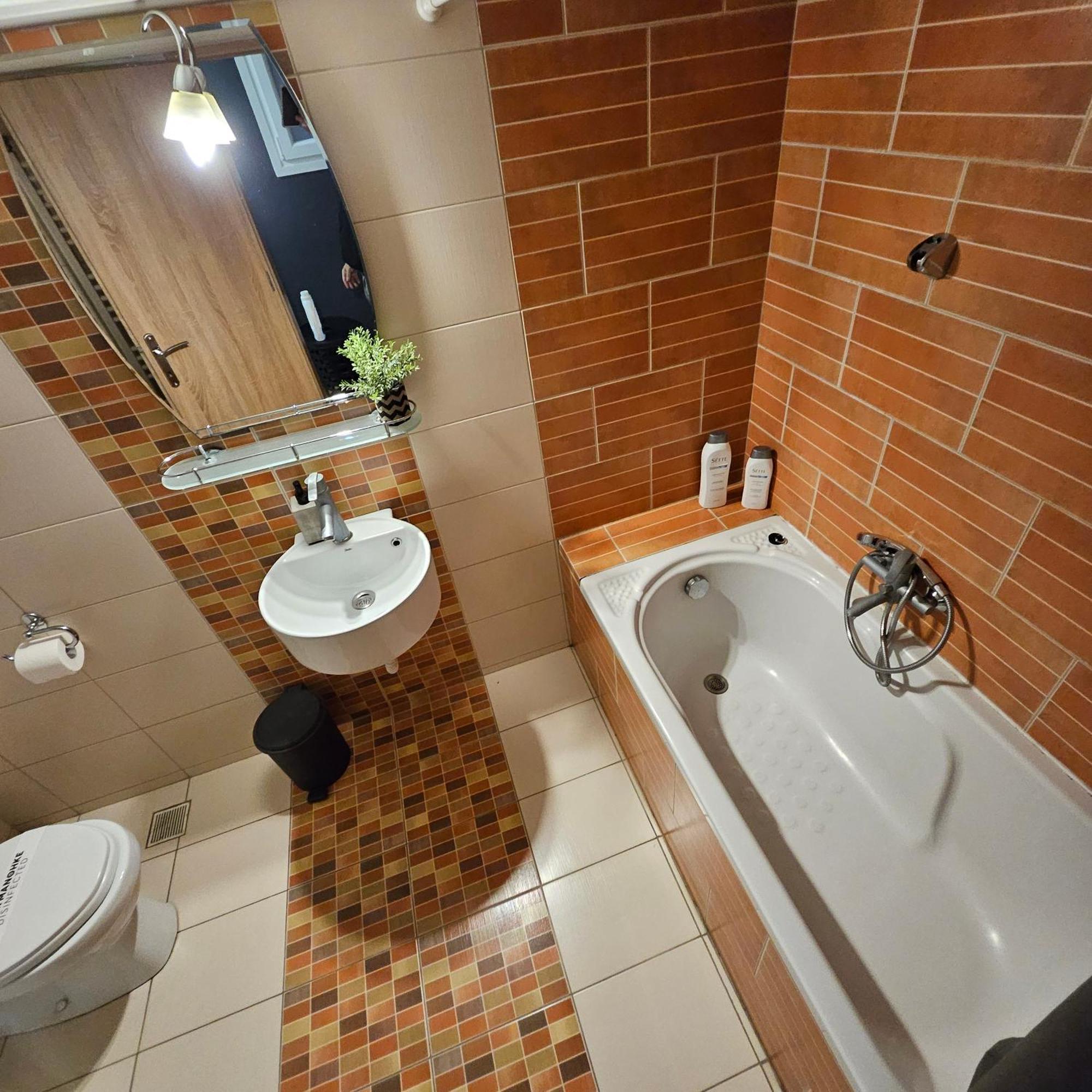 Central 3 Modern Apartment With Free Parking Серрес Екстер'єр фото
